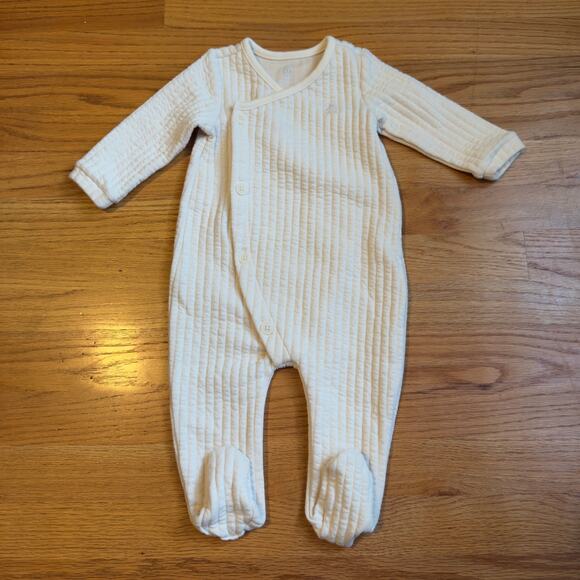 Baby Gap Baby First Favorites Crossover Outfit Ivory Frost Soft Knit Embroidered - Picture 2 of 6